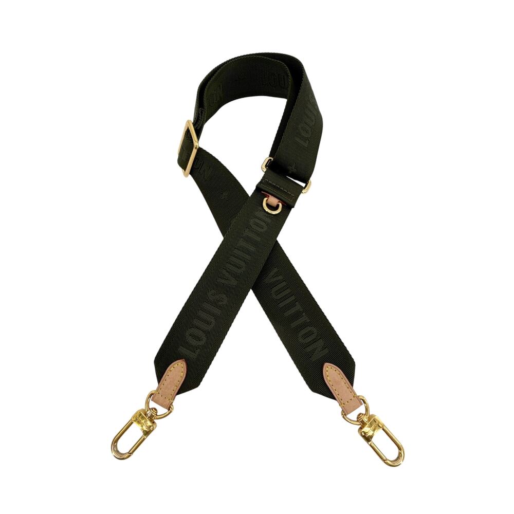 LOUIS VUITTON Bandoulière Strap in Khaki - Picture 5 of 15